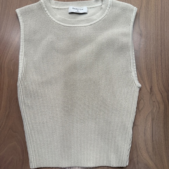 Artitzia Ribbed Sleevlese top - Picture 1 of 1
